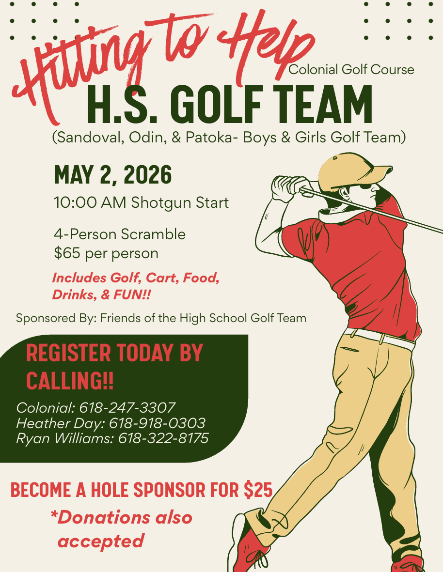 Hitting to HELP High School Golf Team