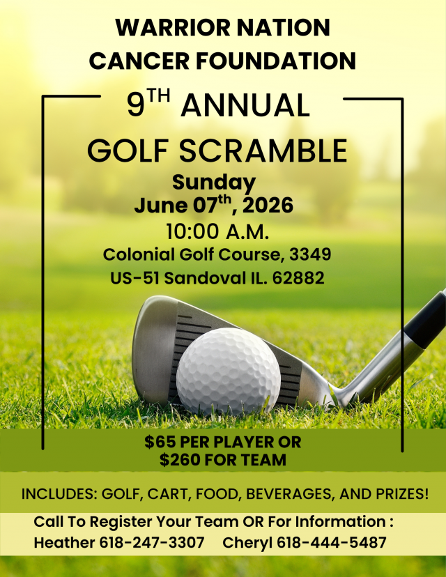 Warrior Nation Cancer Foundation Scramble
