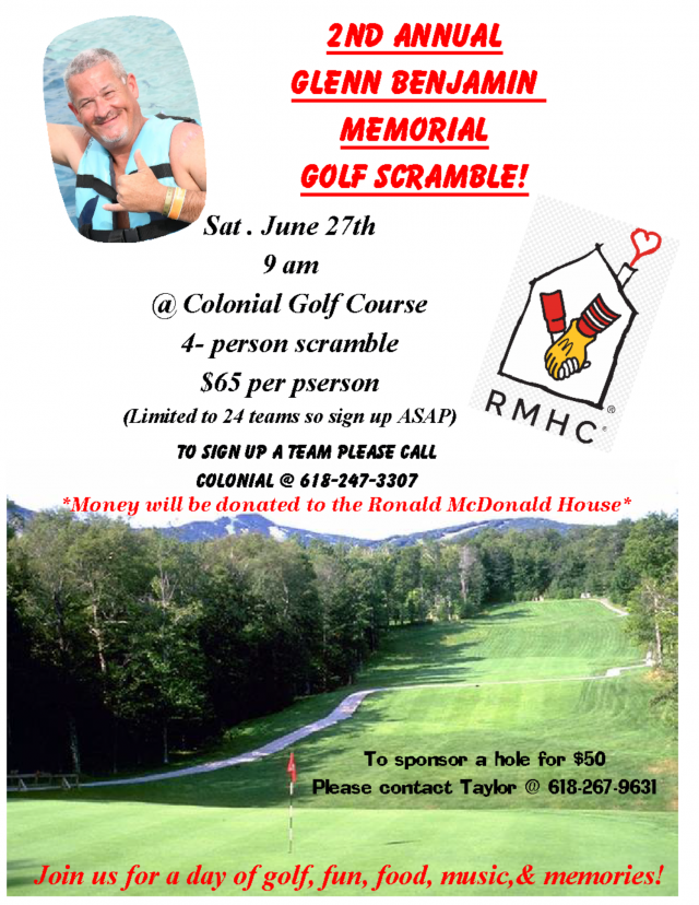 Glenn Benjamin Memorial