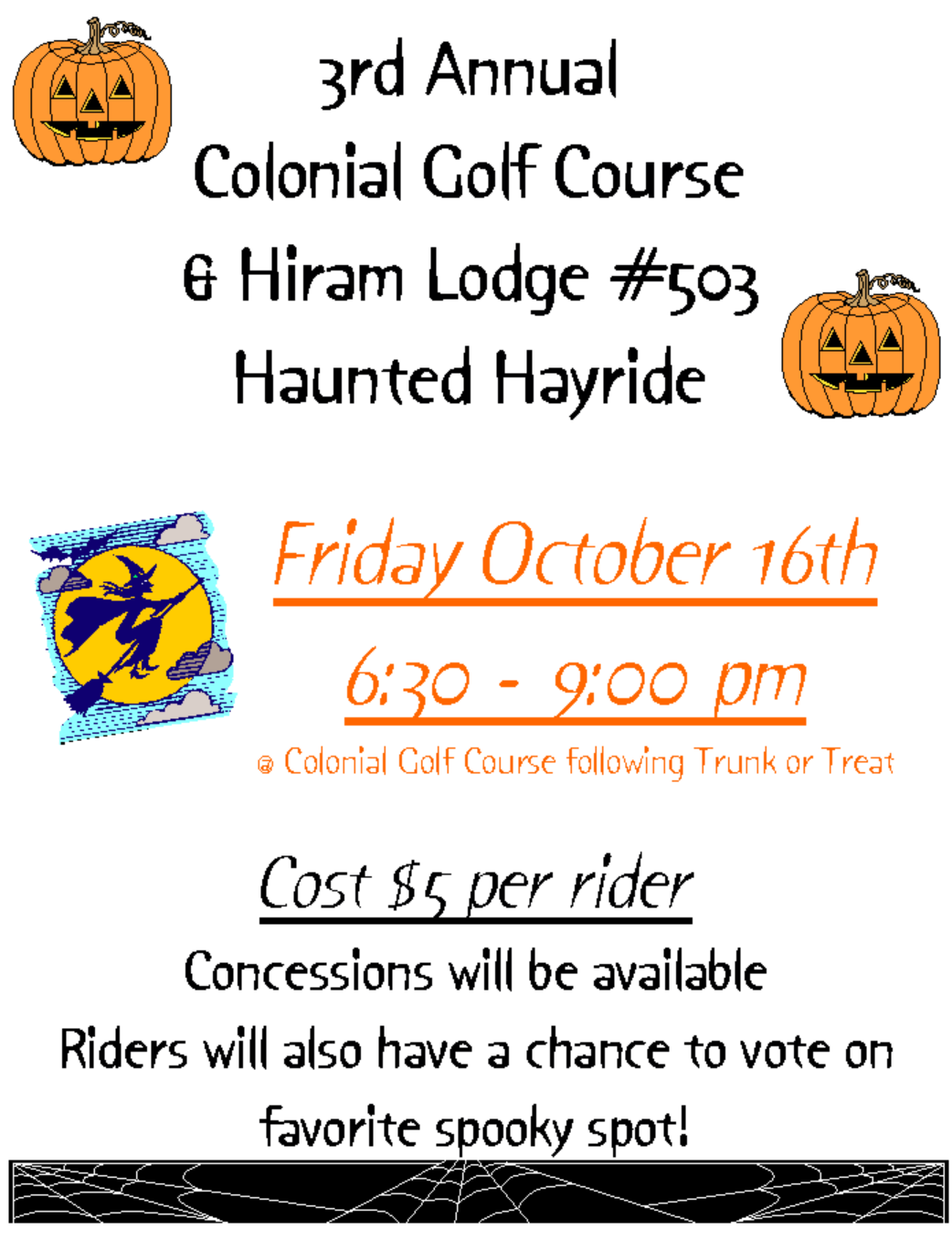 Haunted Hayride
