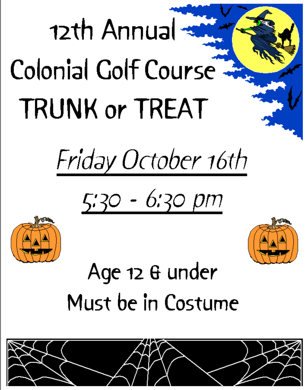 Trunk or Treat