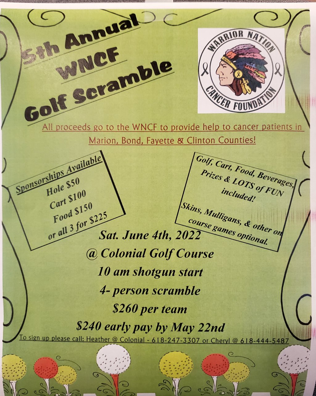 Warrior Nation Cancer Foundation Scramble