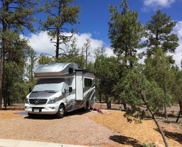 Woodfield RV Park Class C Motorhome